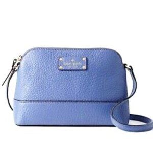 Kate Spade Hanna Bay Street Satchel, NWT, Oyster Blue